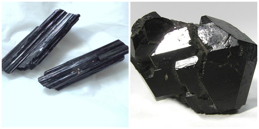 black tourmaline collage